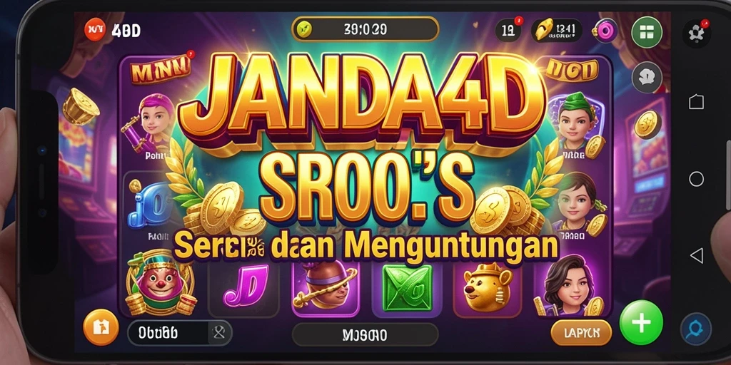 Tampilan menarik dari permainan Slot JANDA4D dengan berbagai mesin.
