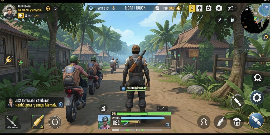 Screenshot utama menunjukkan gameplay JJ62 yang menarik dan interaktif.