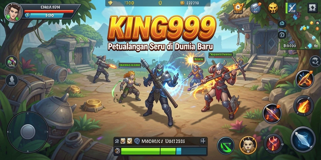 Screenshot KING999 menampilkan aksi gameplay petualangan yang mendebarkan.